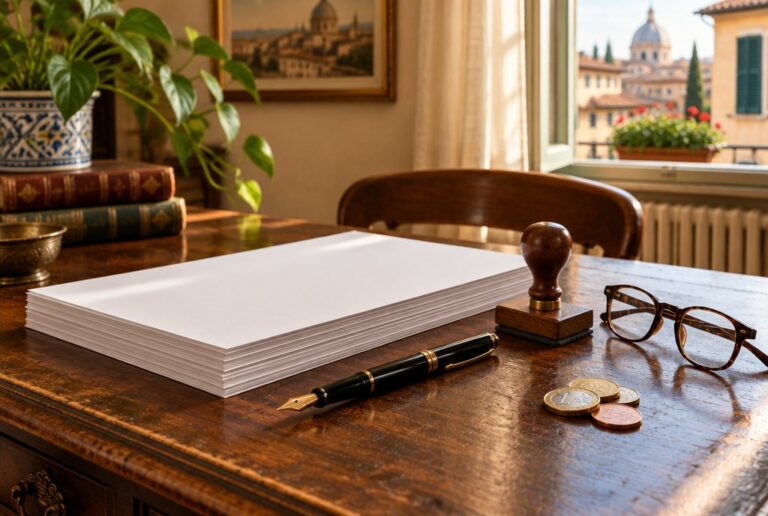 Documenti, timbro e penna per le tasse sugli affitti brevi